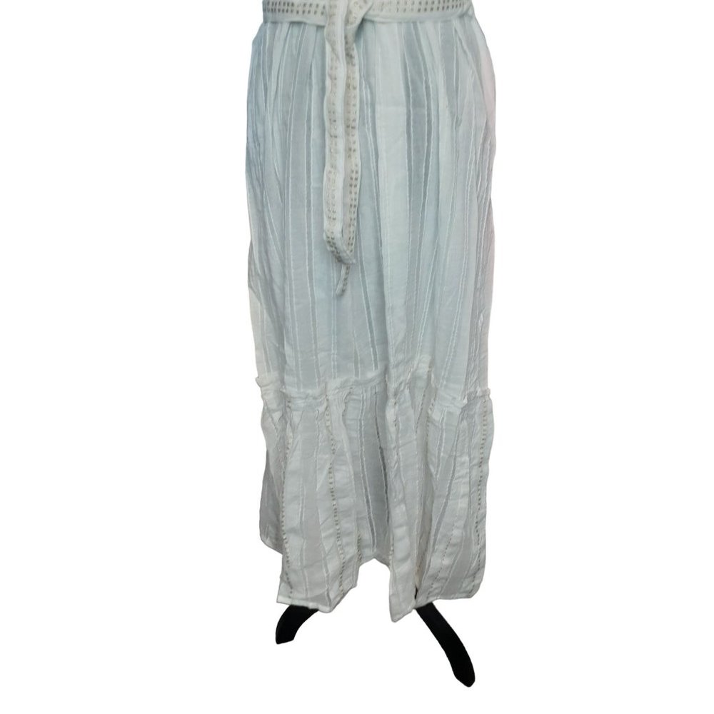 Lemlem Kelali Sundress /Coverup Beach Maxi Crisscross Back Straps Size M - Picture 6 of 12